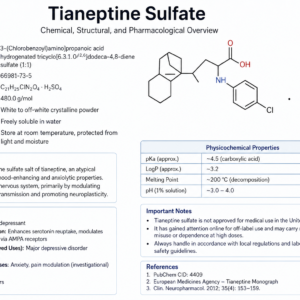 Alternative view of Tianeptine Sulfate