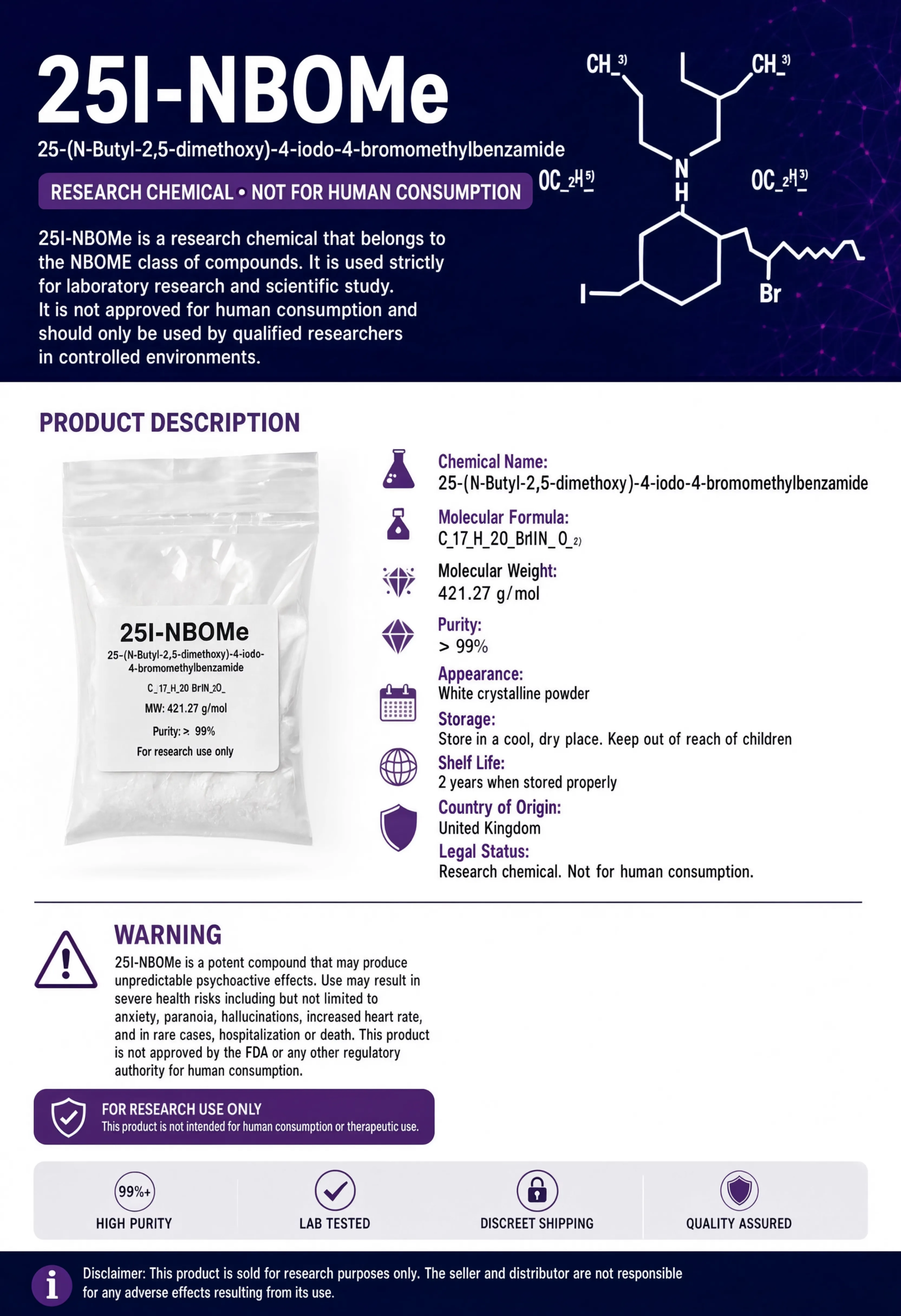 25I-NBOMe - Image 2