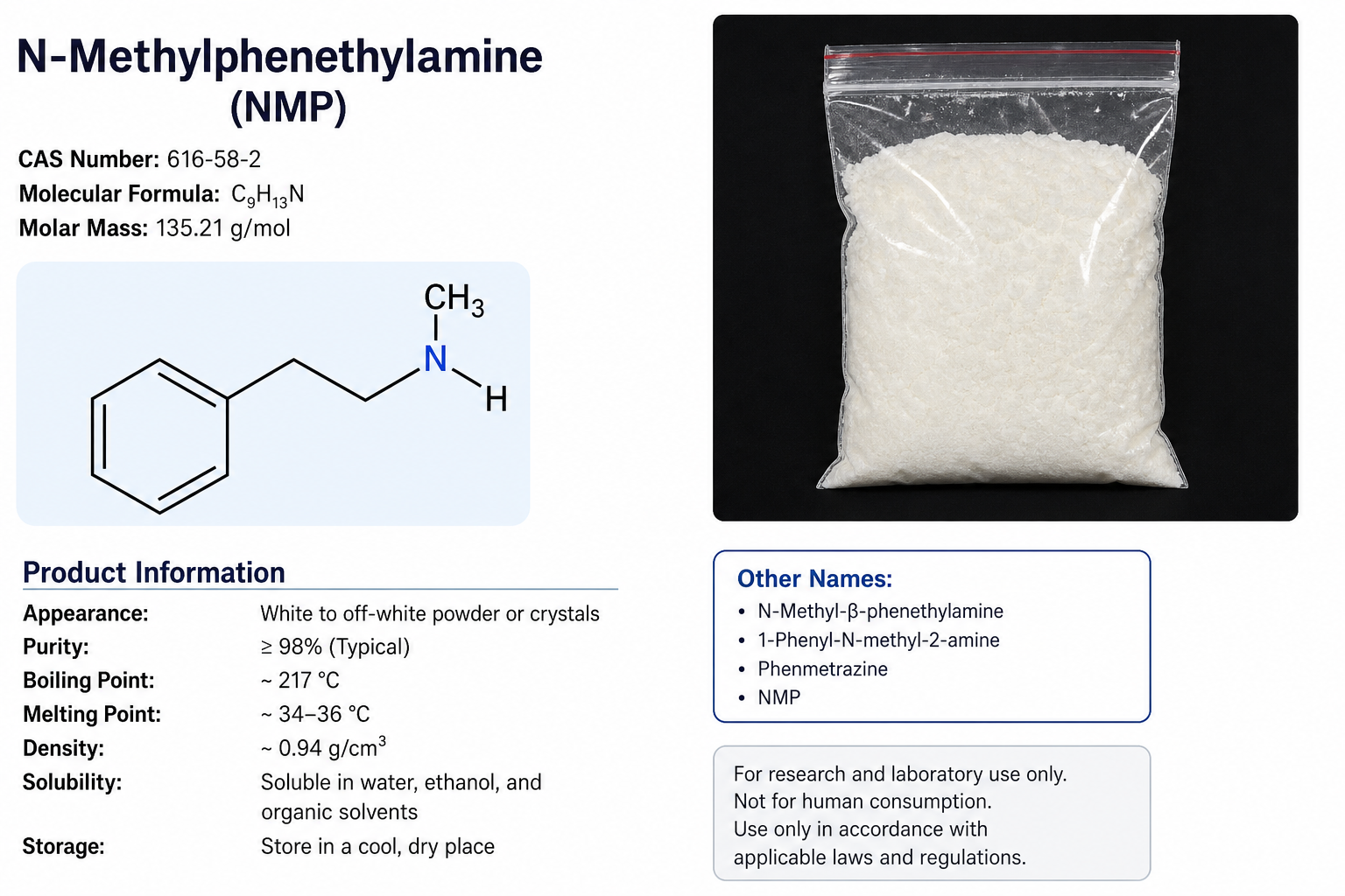 N-Methylphenethylamine