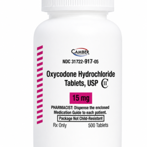Oxycodone HCl 15mg 30 Tablets